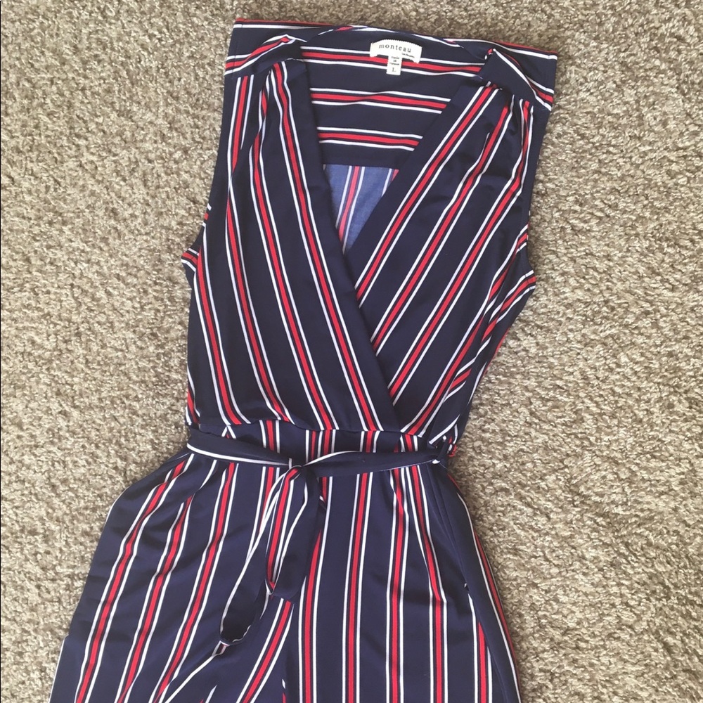 Monteau Sleeveless Jumpsuit